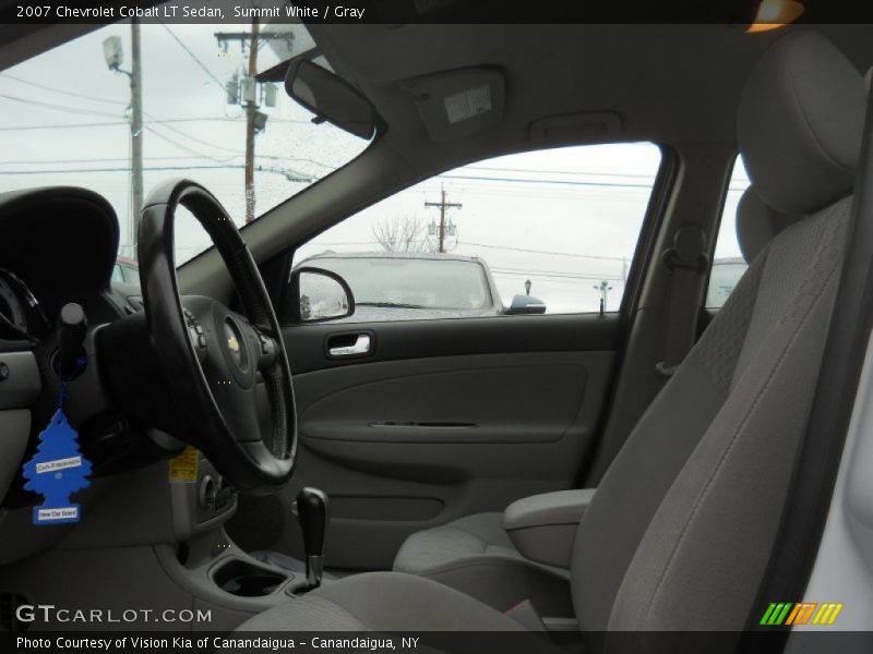 Summit White / Gray 2007 Chevrolet Cobalt LT Sedan