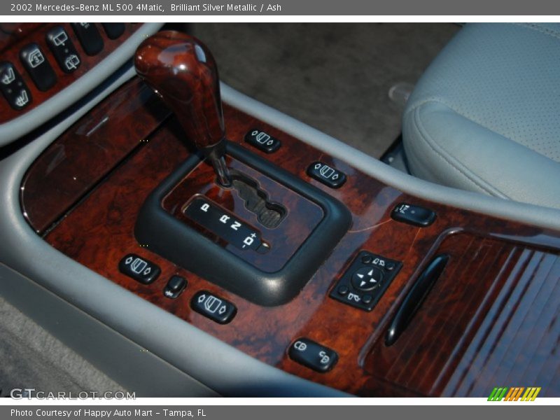 Brilliant Silver Metallic / Ash 2002 Mercedes-Benz ML 500 4Matic