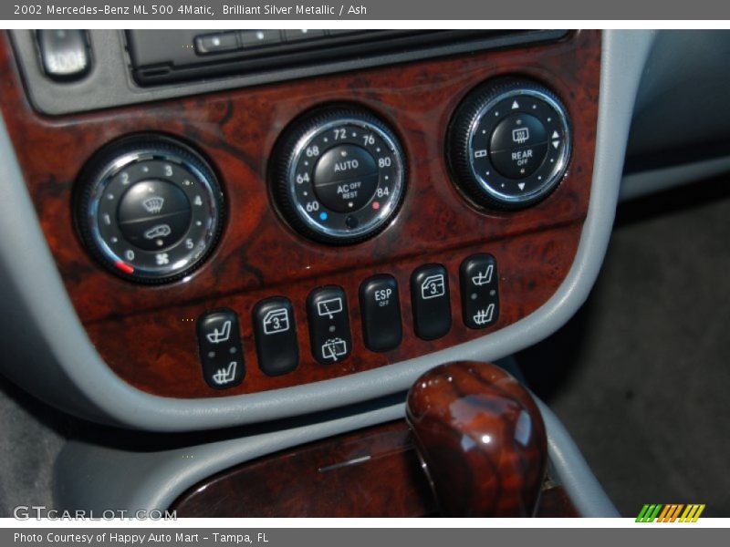Brilliant Silver Metallic / Ash 2002 Mercedes-Benz ML 500 4Matic