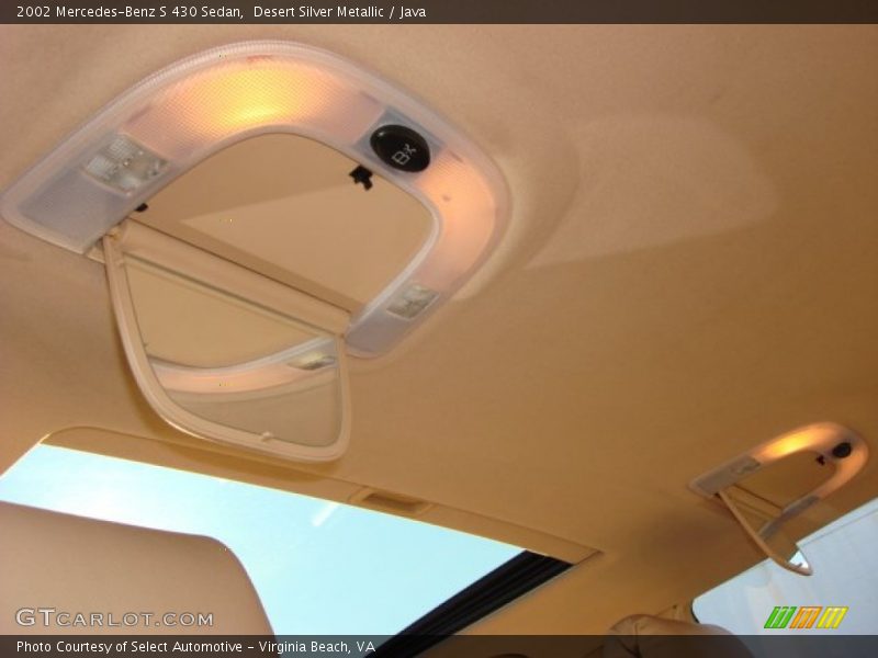 Desert Silver Metallic / Java 2002 Mercedes-Benz S 430 Sedan