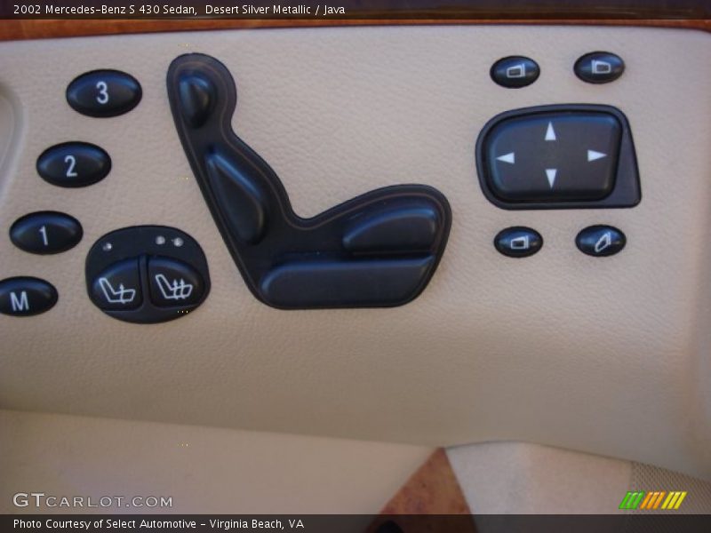 Desert Silver Metallic / Java 2002 Mercedes-Benz S 430 Sedan