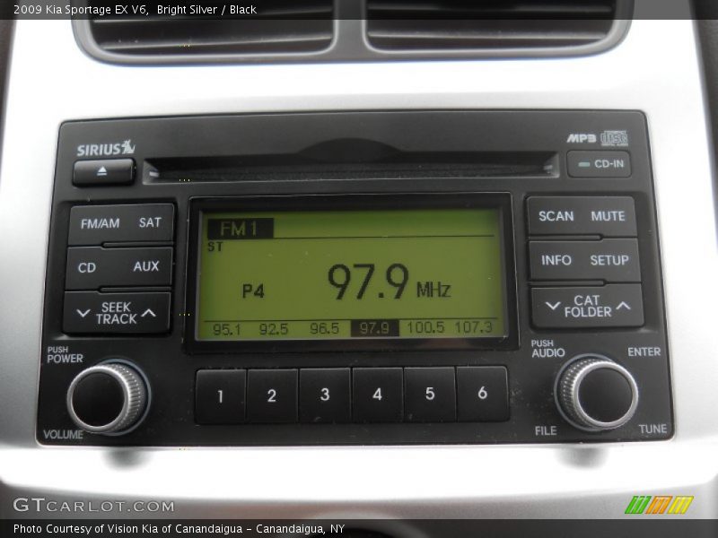 Audio System of 2009 Sportage EX V6
