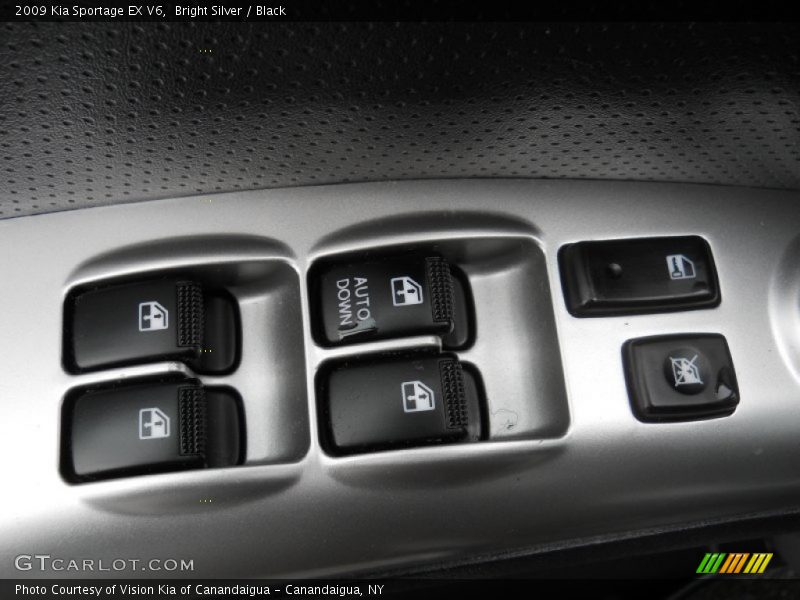 Controls of 2009 Sportage EX V6