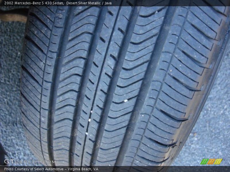 Desert Silver Metallic / Java 2002 Mercedes-Benz S 430 Sedan