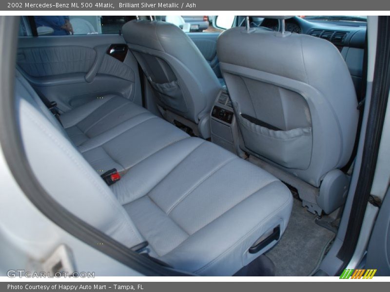 Brilliant Silver Metallic / Ash 2002 Mercedes-Benz ML 500 4Matic