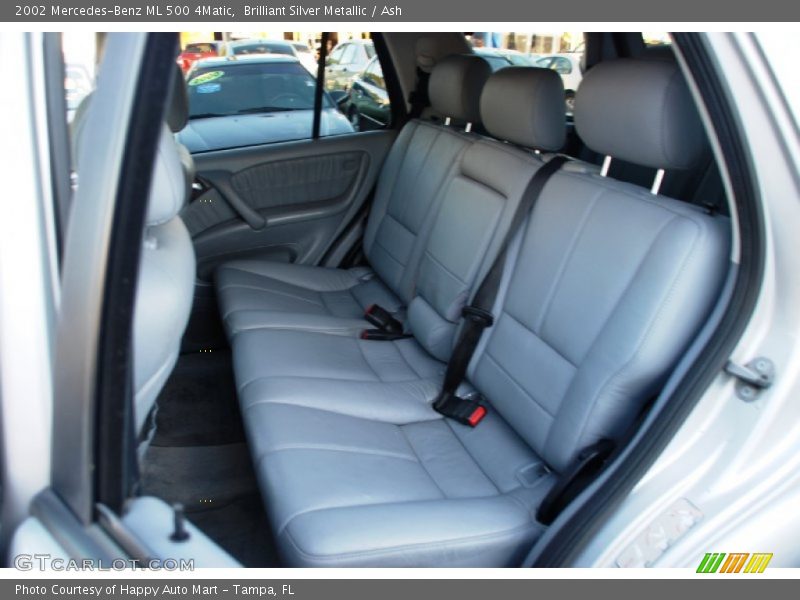 Brilliant Silver Metallic / Ash 2002 Mercedes-Benz ML 500 4Matic