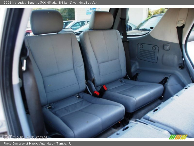Brilliant Silver Metallic / Ash 2002 Mercedes-Benz ML 500 4Matic