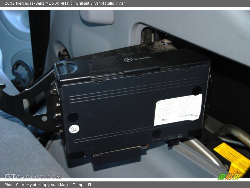 Brilliant Silver Metallic / Ash 2002 Mercedes-Benz ML 500 4Matic
