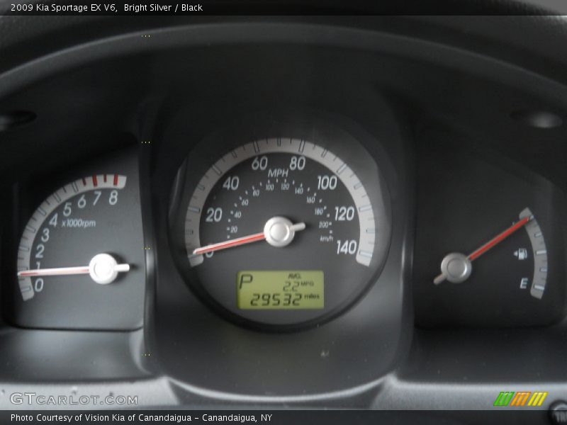  2009 Sportage EX V6 EX V6 Gauges