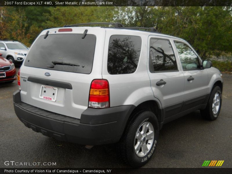 Silver Metallic / Medium/Dark Flint 2007 Ford Escape XLT 4WD