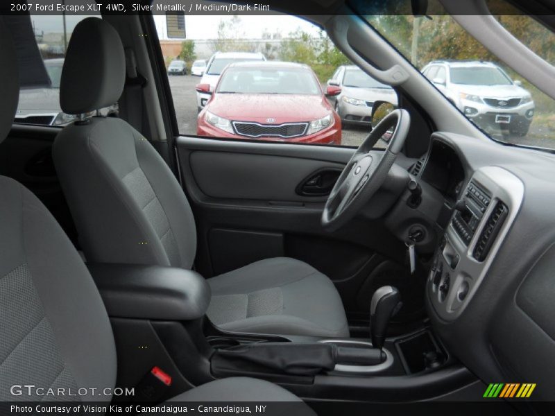Silver Metallic / Medium/Dark Flint 2007 Ford Escape XLT 4WD