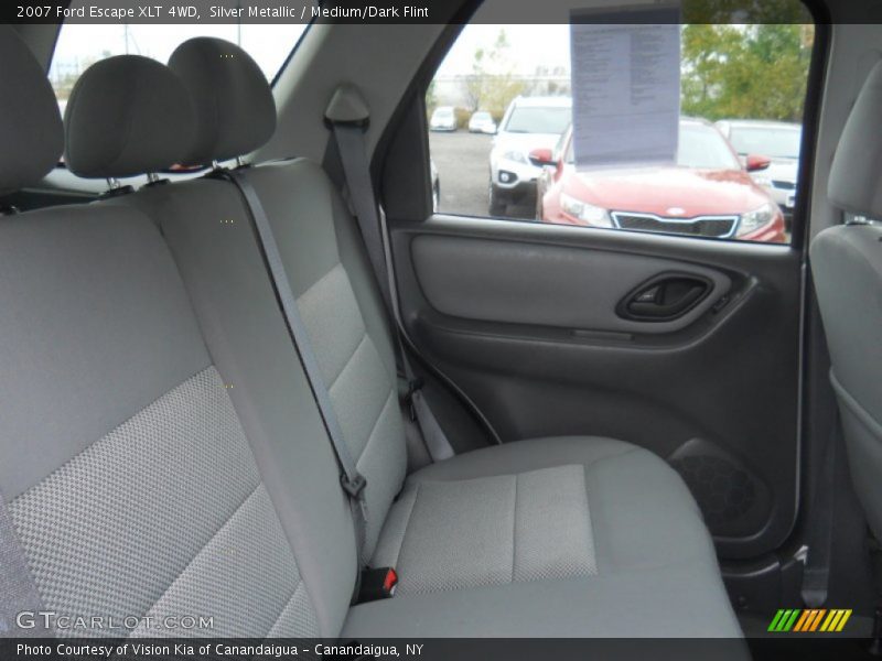 Silver Metallic / Medium/Dark Flint 2007 Ford Escape XLT 4WD