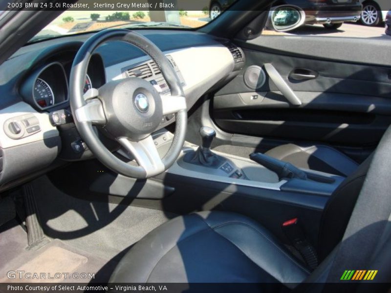  2003 Z4 3.0i Roadster Black Interior