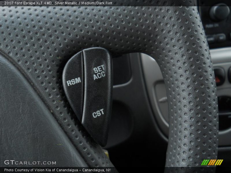 Silver Metallic / Medium/Dark Flint 2007 Ford Escape XLT 4WD