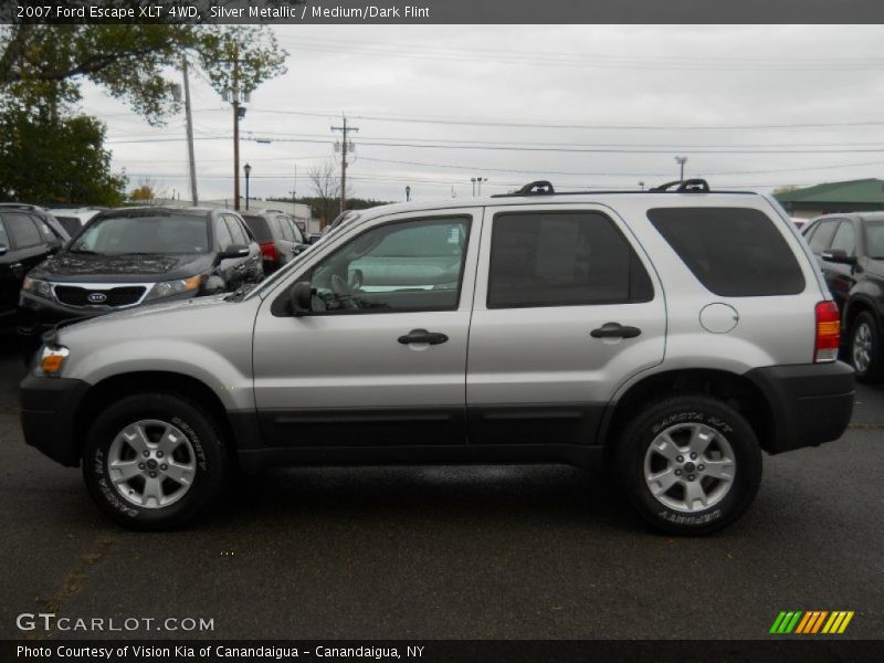  2007 Escape XLT 4WD Silver Metallic