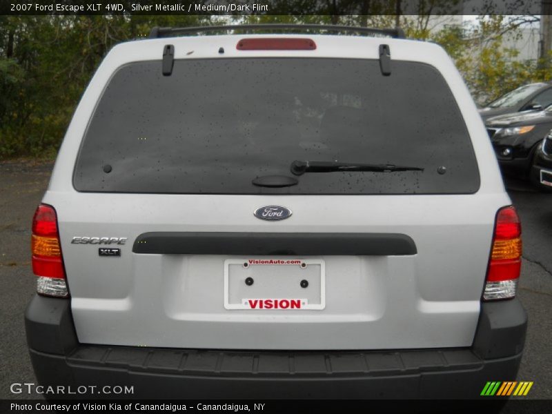 Silver Metallic / Medium/Dark Flint 2007 Ford Escape XLT 4WD