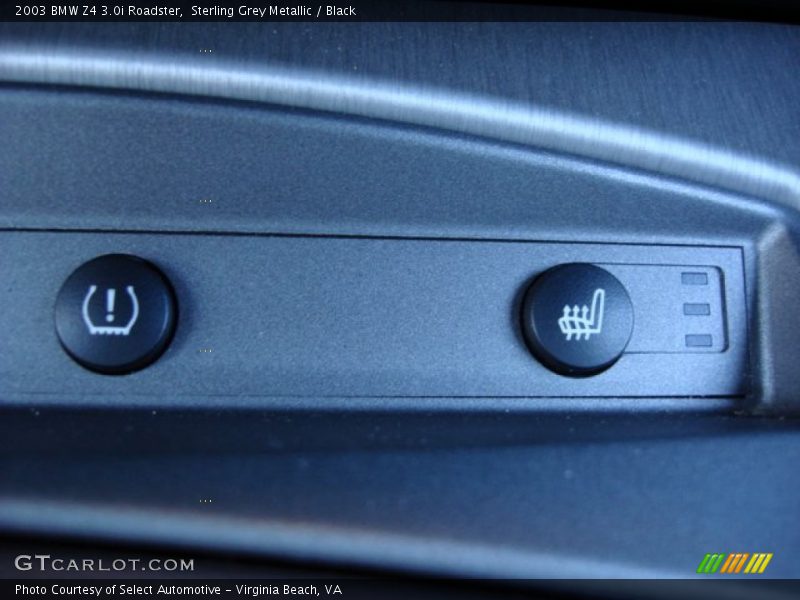 Controls of 2003 Z4 3.0i Roadster
