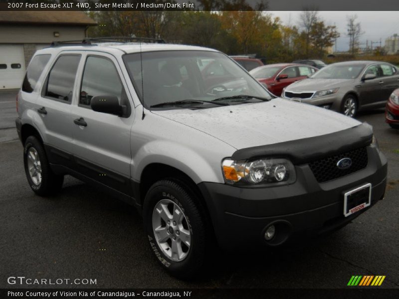 Silver Metallic / Medium/Dark Flint 2007 Ford Escape XLT 4WD