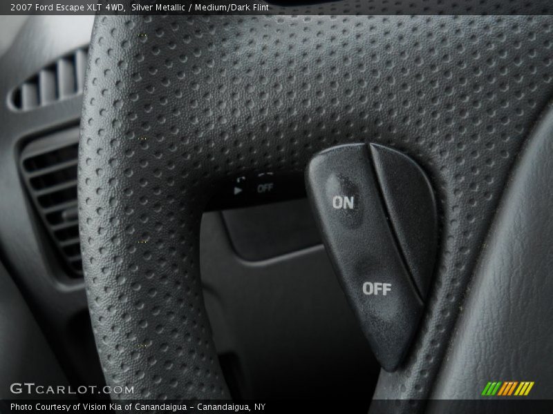 Silver Metallic / Medium/Dark Flint 2007 Ford Escape XLT 4WD