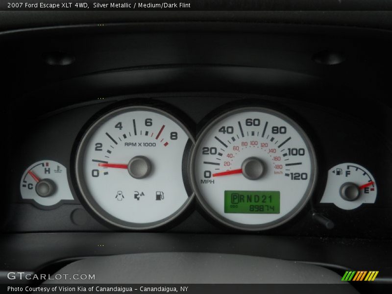  2007 Escape XLT 4WD XLT 4WD Gauges