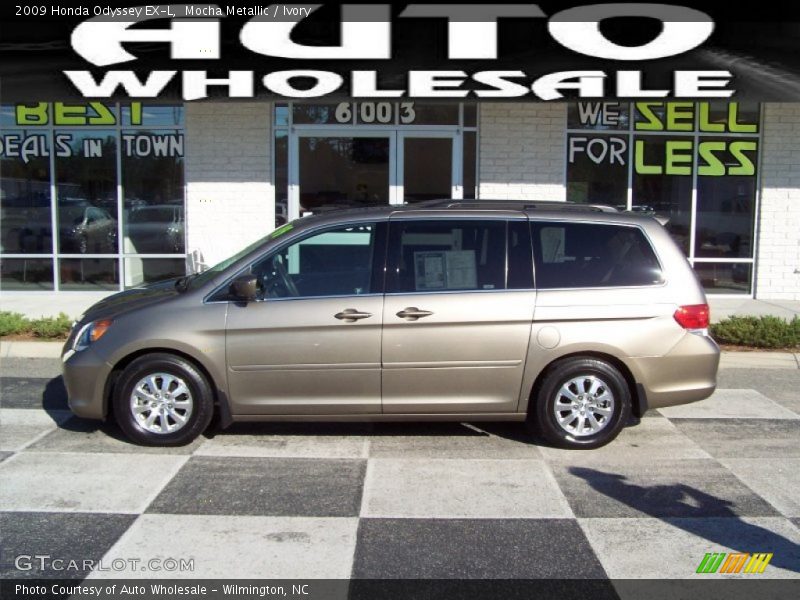 Mocha Metallic / Ivory 2009 Honda Odyssey EX-L