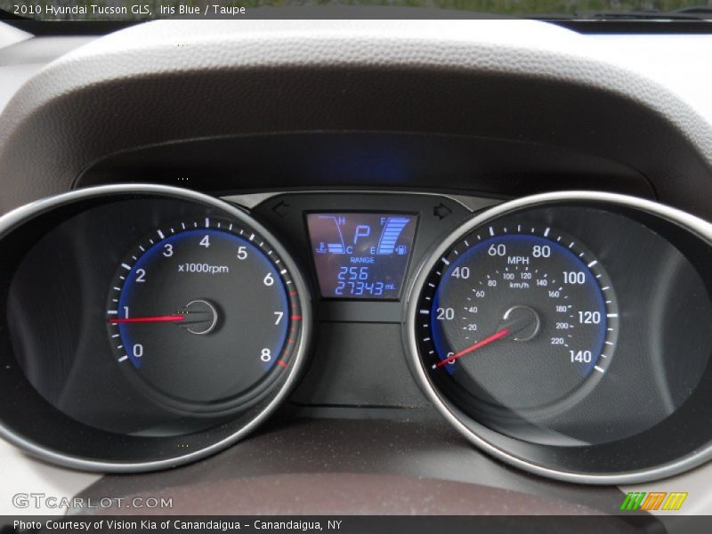  2010 Tucson GLS GLS Gauges