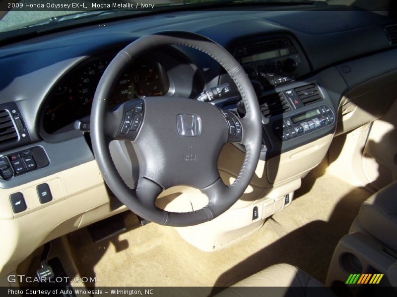 Mocha Metallic / Ivory 2009 Honda Odyssey EX-L