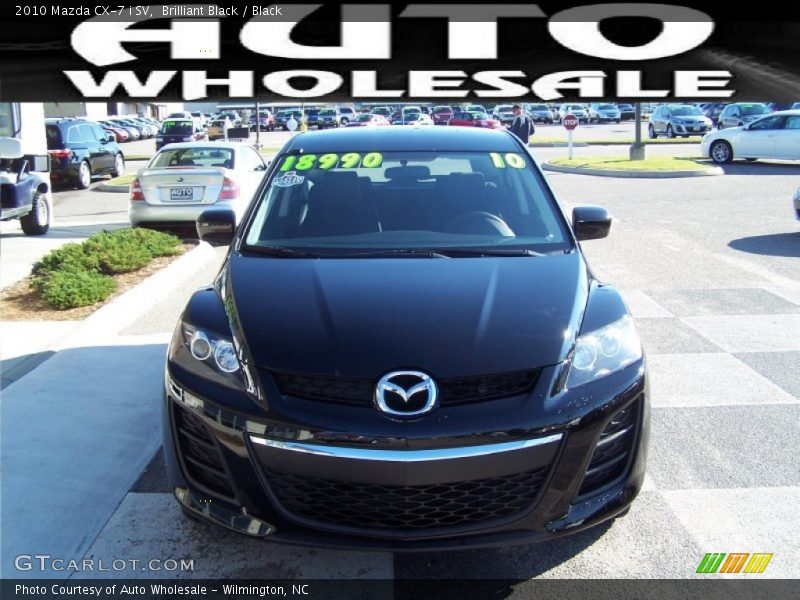 Brilliant Black / Black 2010 Mazda CX-7 i SV