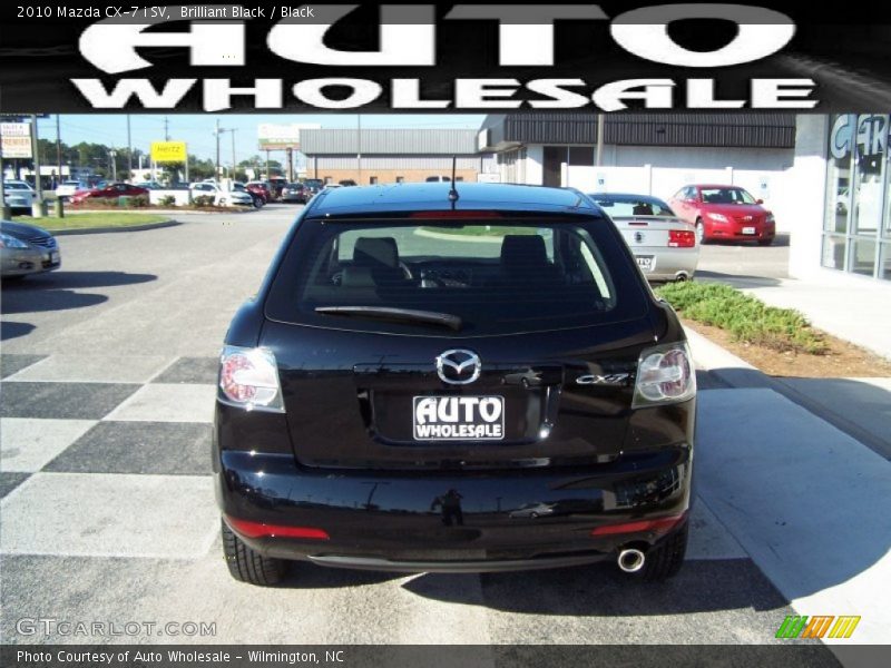 Brilliant Black / Black 2010 Mazda CX-7 i SV