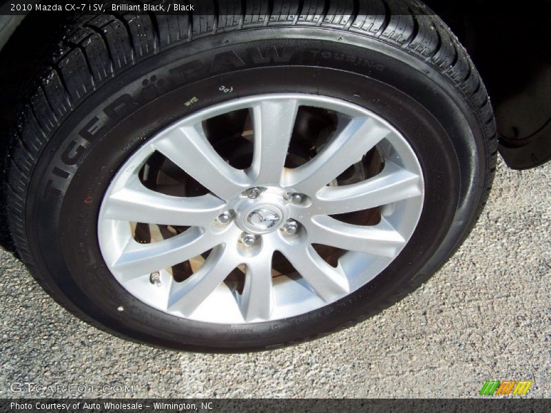 Brilliant Black / Black 2010 Mazda CX-7 i SV