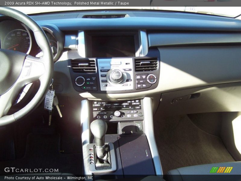 Polished Metal Metallic / Taupe 2009 Acura RDX SH-AWD Technology