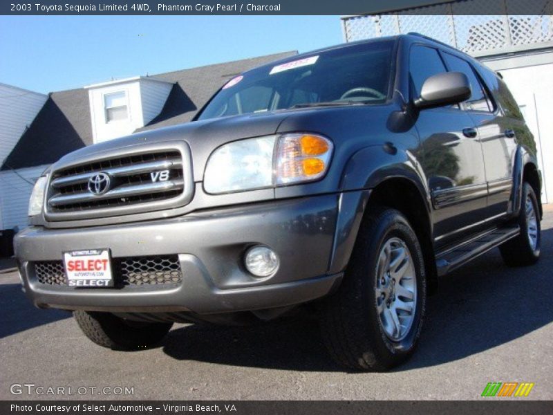 Phantom Gray Pearl / Charcoal 2003 Toyota Sequoia Limited 4WD