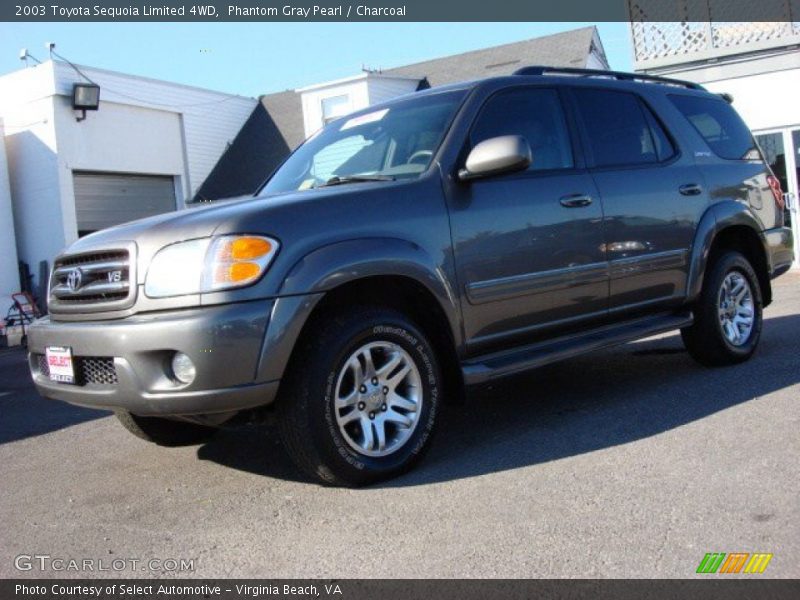 Phantom Gray Pearl / Charcoal 2003 Toyota Sequoia Limited 4WD