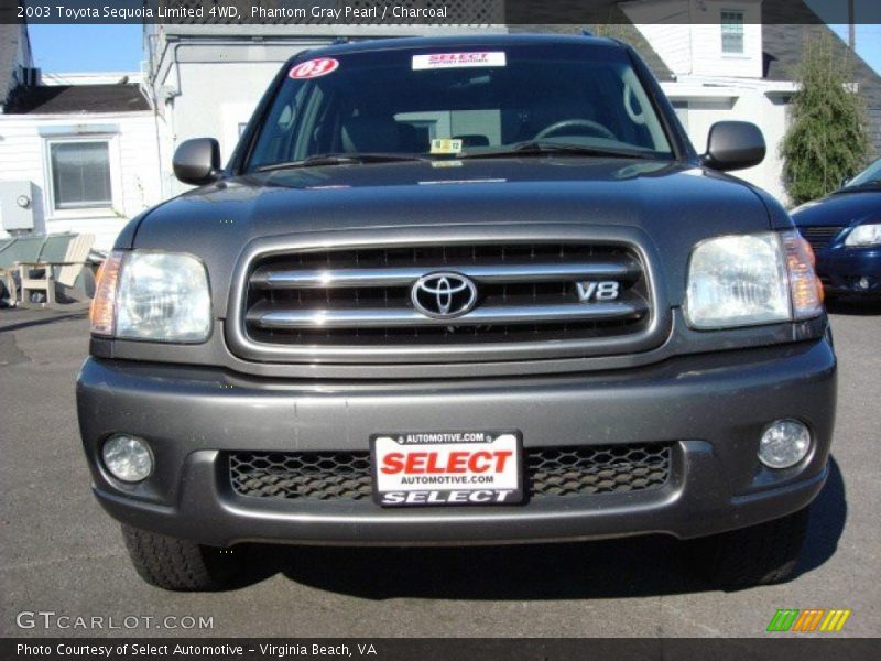 Phantom Gray Pearl / Charcoal 2003 Toyota Sequoia Limited 4WD