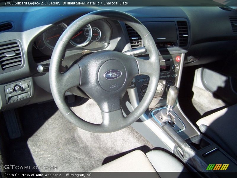 Brilliant Silver Metallic / Charcoal Black 2005 Subaru Legacy 2.5i Sedan