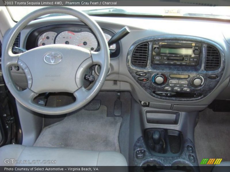 Phantom Gray Pearl / Charcoal 2003 Toyota Sequoia Limited 4WD