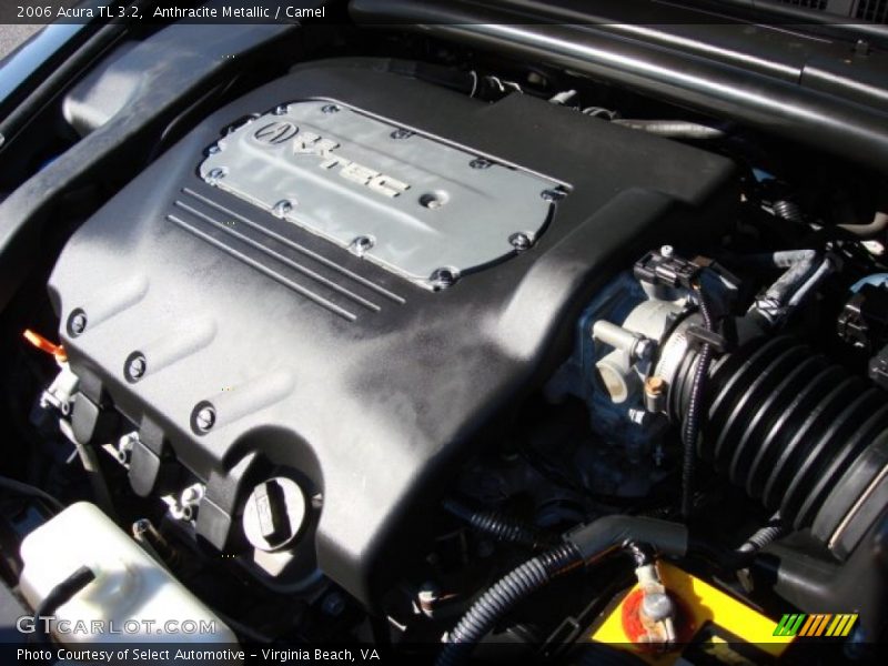 Anthracite Metallic / Camel 2006 Acura TL 3.2