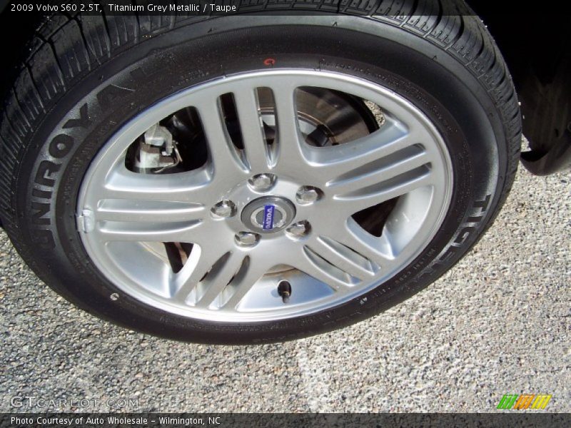 Titanium Grey Metallic / Taupe 2009 Volvo S60 2.5T