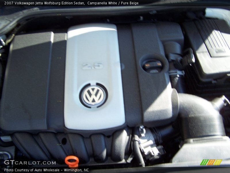 Campanella White / Pure Beige 2007 Volkswagen Jetta Wolfsburg Edition Sedan
