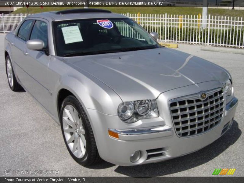 Bright Silver Metallic / Dark Slate Gray/Light Slate Gray 2007 Chrysler 300 C SRT Design