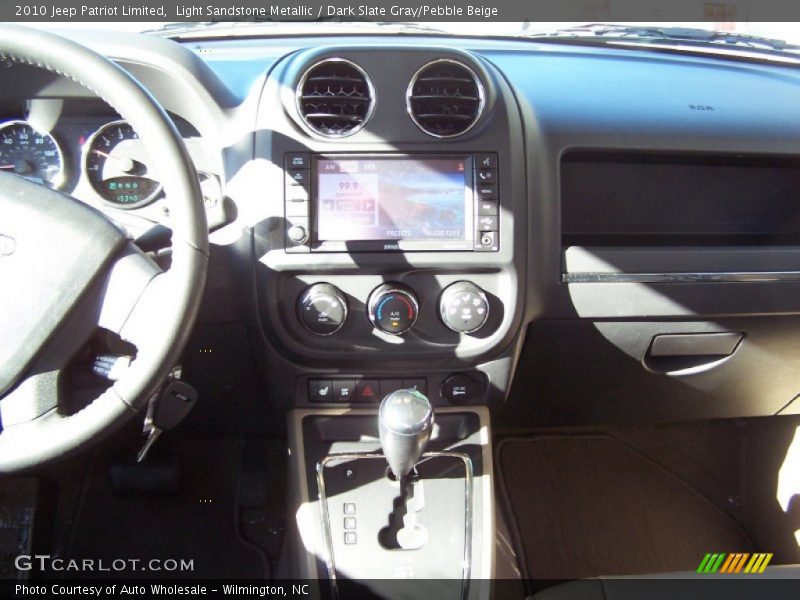 Light Sandstone Metallic / Dark Slate Gray/Pebble Beige 2010 Jeep Patriot Limited