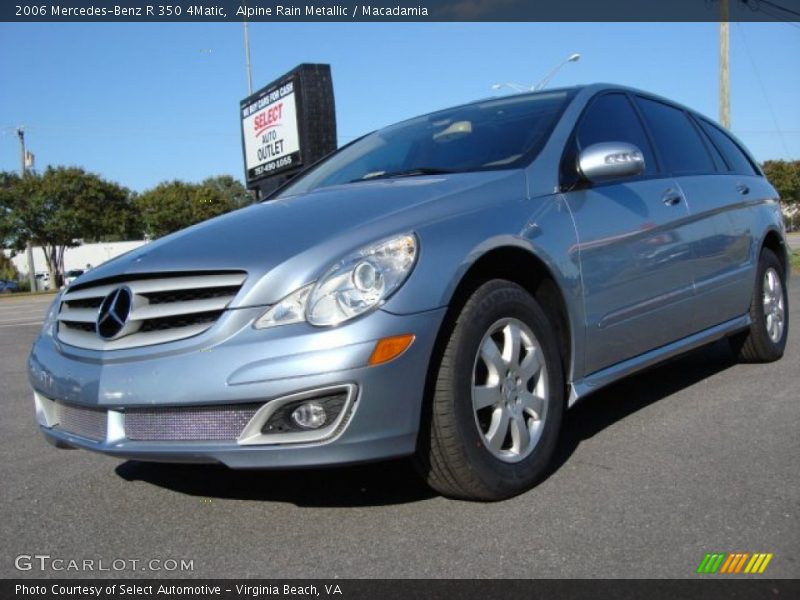 Alpine Rain Metallic / Macadamia 2006 Mercedes-Benz R 350 4Matic