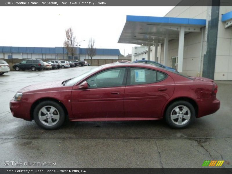 Red Jewel Tintcoat / Ebony 2007 Pontiac Grand Prix Sedan