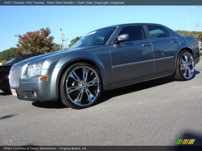 Silver Steel Metallic / Dark Slate Gray/Light Graystone 2007 Chrysler 300 Touring
