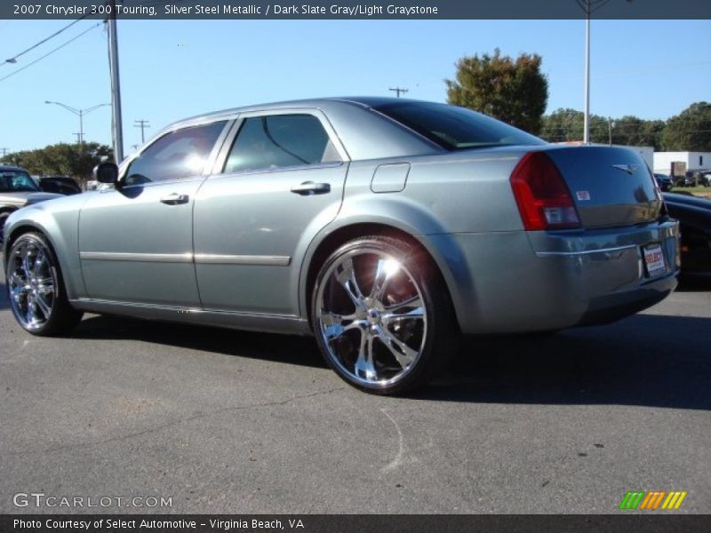 Silver Steel Metallic / Dark Slate Gray/Light Graystone 2007 Chrysler 300 Touring
