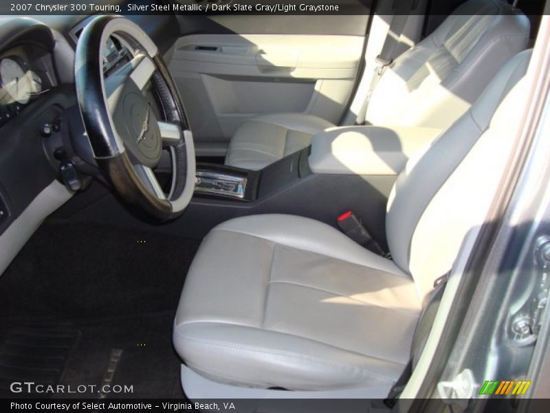 Silver Steel Metallic / Dark Slate Gray/Light Graystone 2007 Chrysler 300 Touring