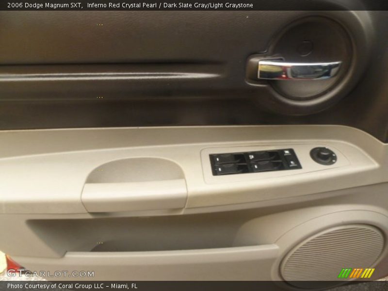 Inferno Red Crystal Pearl / Dark Slate Gray/Light Graystone 2006 Dodge Magnum SXT