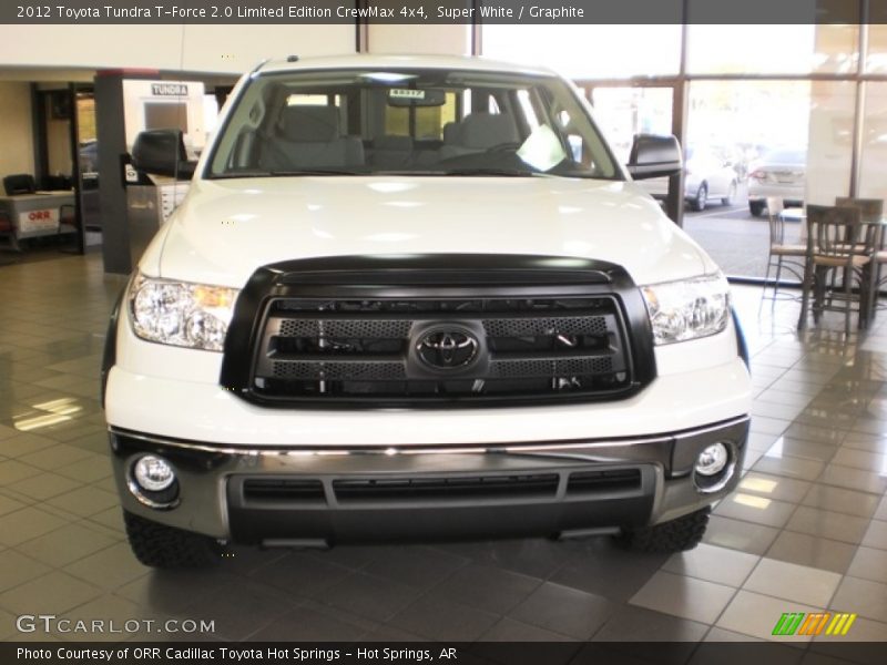 Super White / Graphite 2012 Toyota Tundra T-Force 2.0 Limited Edition CrewMax 4x4