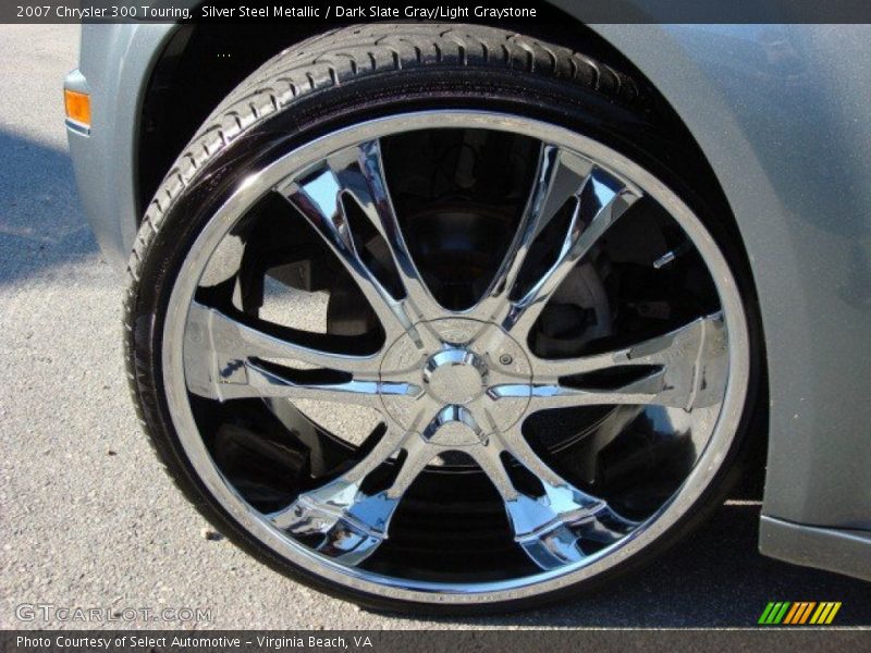 Silver Steel Metallic / Dark Slate Gray/Light Graystone 2007 Chrysler 300 Touring