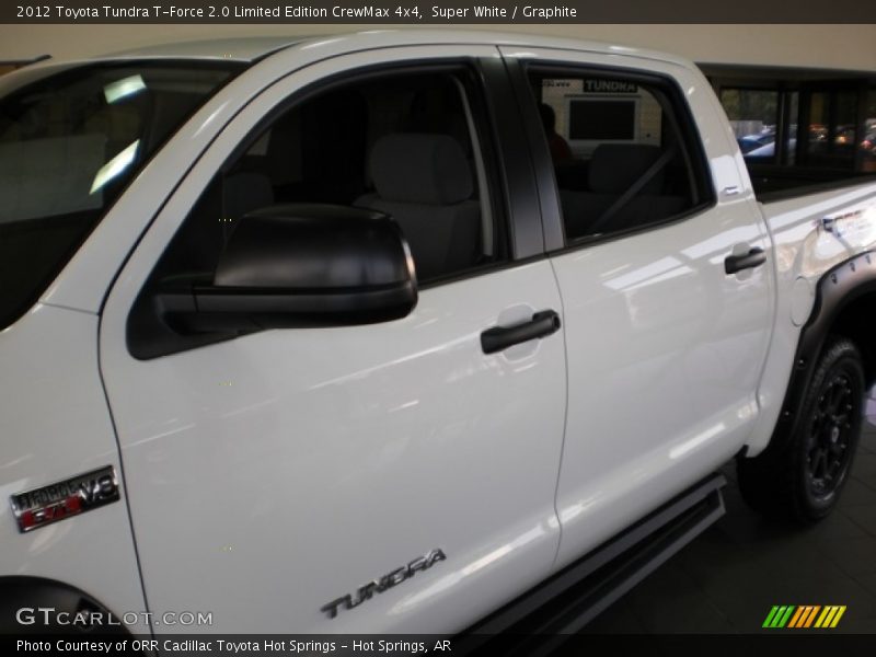 Super White / Graphite 2012 Toyota Tundra T-Force 2.0 Limited Edition CrewMax 4x4